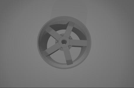 1:64 5 Spoke Wheel for Hotwheels, Tomica