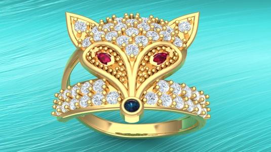 Fox ring - Womens ring - N914915