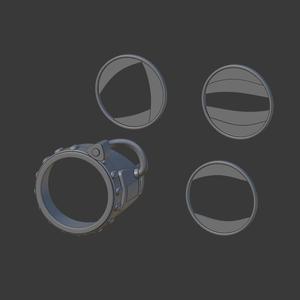 Spider-man's goggles