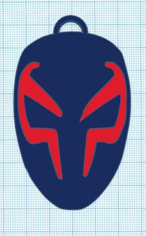 Spider-man 2099 Key Chain acrossthe spiderverse