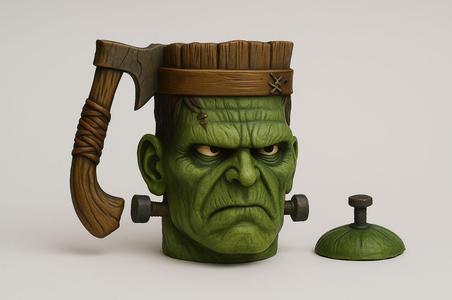 🎃 Halloween Frankenstein jug