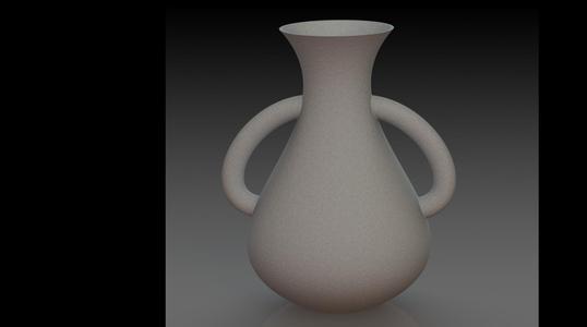Old style vase