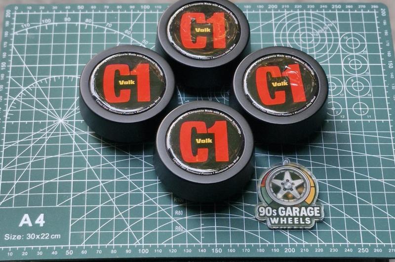 Center Cap Volk C1 Carbon