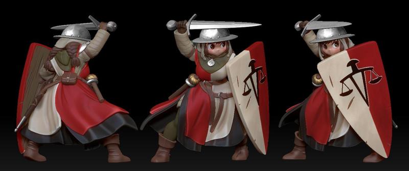 Ordo Mediare Soldier Sister Miniature 4