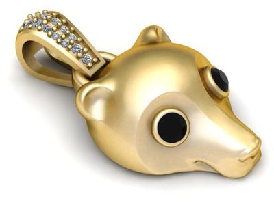 Tiny Treasures: Kids Gold Locket Pendant