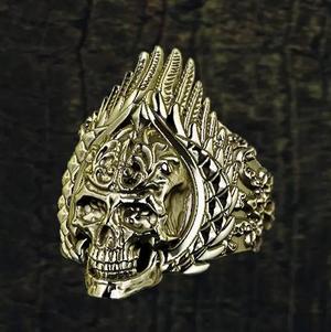 Harajuku skull ring