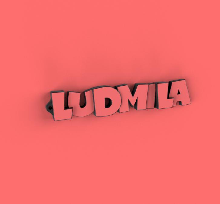 keychain_ludmila_name