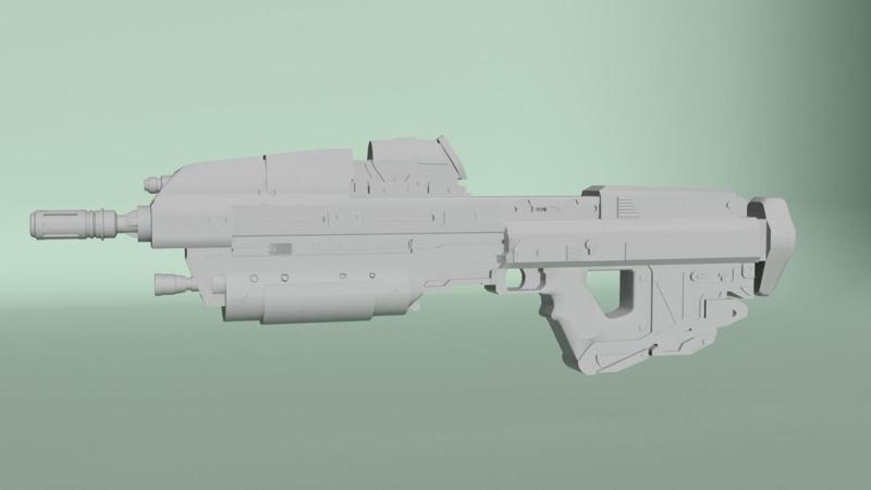 Halo Reach Assault Rifle