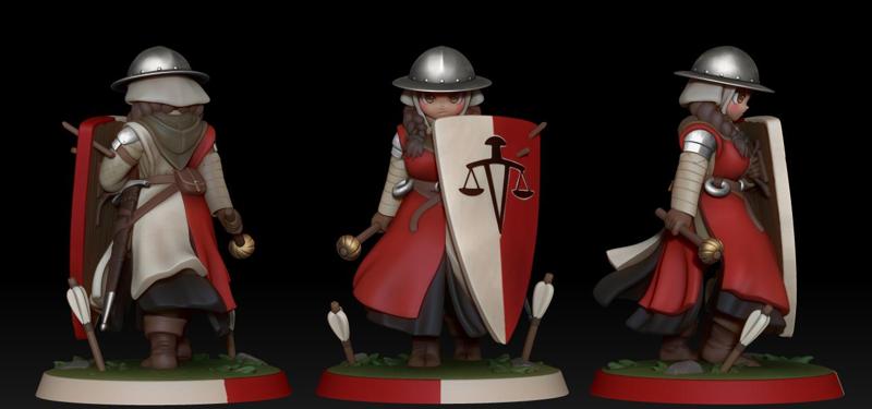 Ordo Mediare Soldier Sister Miniature 3