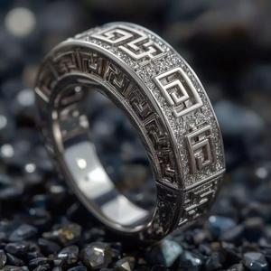 Greek Elegance Diamond Ring