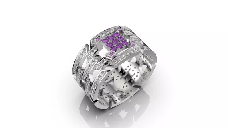 High Jewelry Chains ring R51