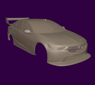 RC BODY ZB V8 SUPERCAR HOLDEN 3D STL PRINT