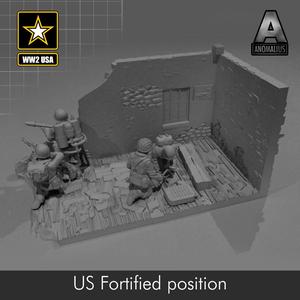 US world war 2 fortified position