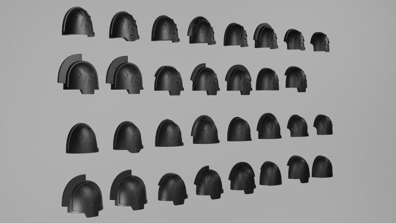 Templar shoulder pads