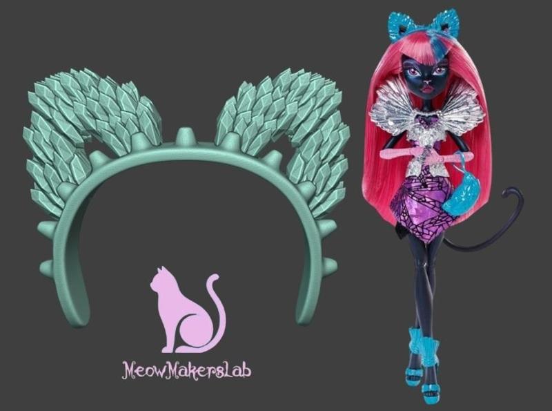 Catty Noir, Boo york, Headband, Monster High.