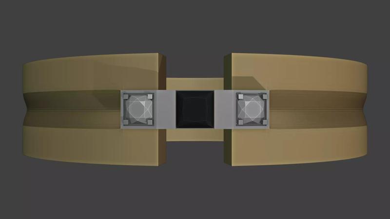 3d model of a ring for printing on a 3d printer