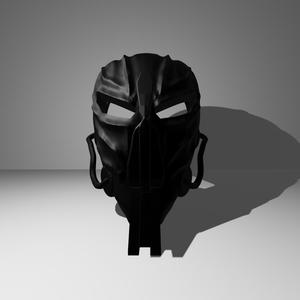 Punk Face Mask, Cool Costume Mask, Tactical Mask
