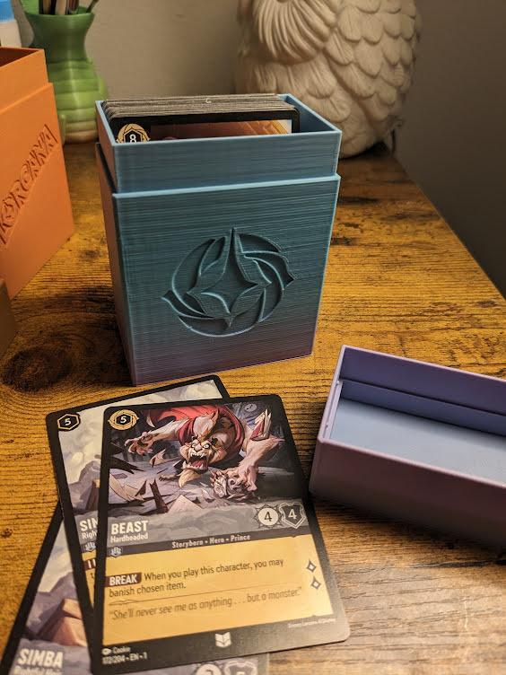 Lorcana Card Deck Box