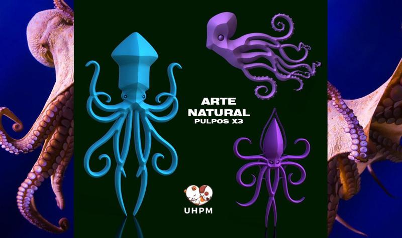 Natural Art - Octopus X3