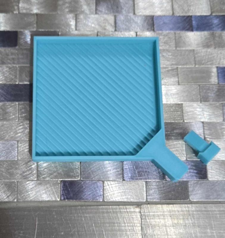 Long Neck Square Diamond Painting Art Tray