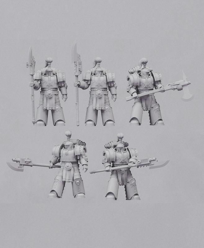 UPSCALED Blitzboys polearm expanison