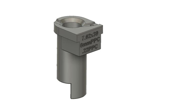 LEE SIXPACK PRO UNIVERSAL CASE FEEDER DROP TUBE 7.62x39mm / 6mm PPC / .22 PPC