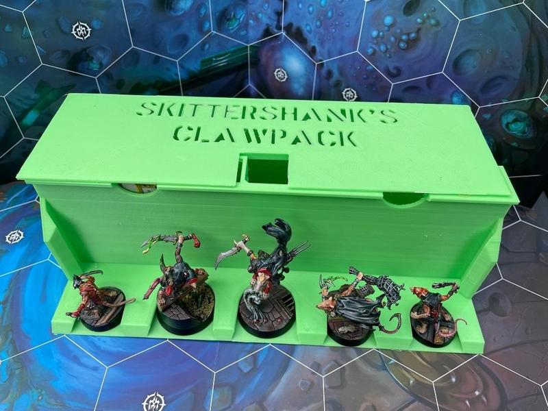 HOLDER for SKITTERSHANK´S CLAWPACK, War hammer Underworlds, Nethermaze, war-hammer