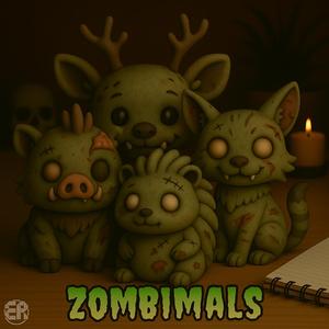 🌲 Haunted Forest Bundle - Zombimals Collection 👻🦌