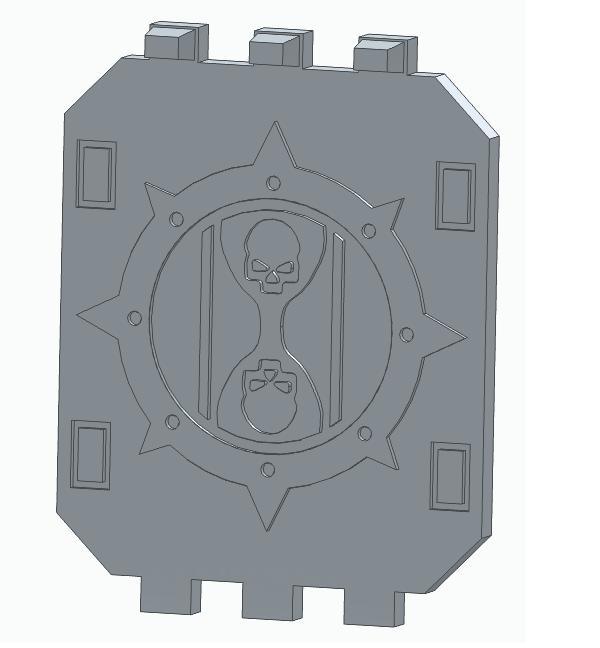 30k Dark Angels Land Raider Door - Dreadwing