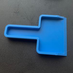 Hollow Scrapper for removing 3D print leftovers