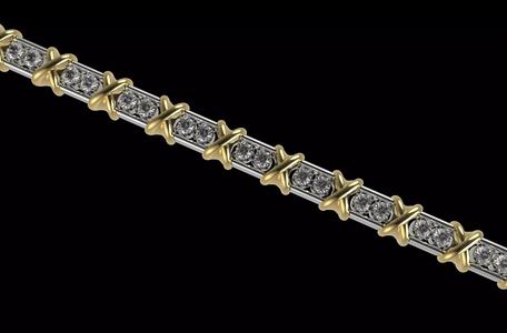 Sixteen Stone Bracelet