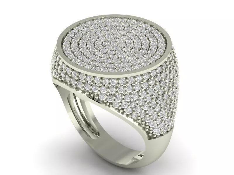 pave wedding ring