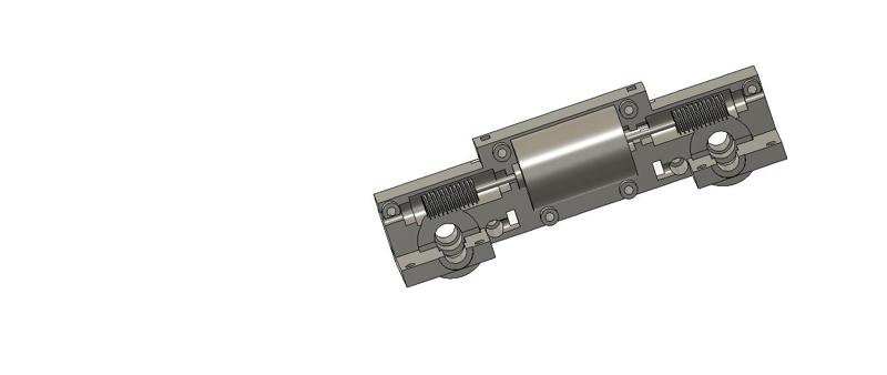 Drive for ÖBB 2045, worm drive/ Gauge 0, 1/45, Gauge 0,