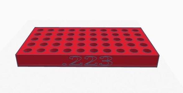 Reloading tray/ Ladebrett .223