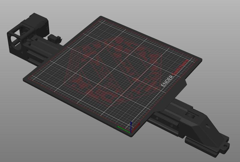 Ender Switchwire PrusaSlicer or SuperSlicer - Grid Texture & Printer Model