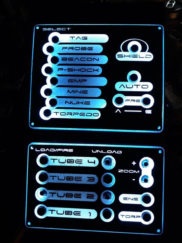 Artemis Starship Bridge Simulator Control Panel V2 (Weapons)