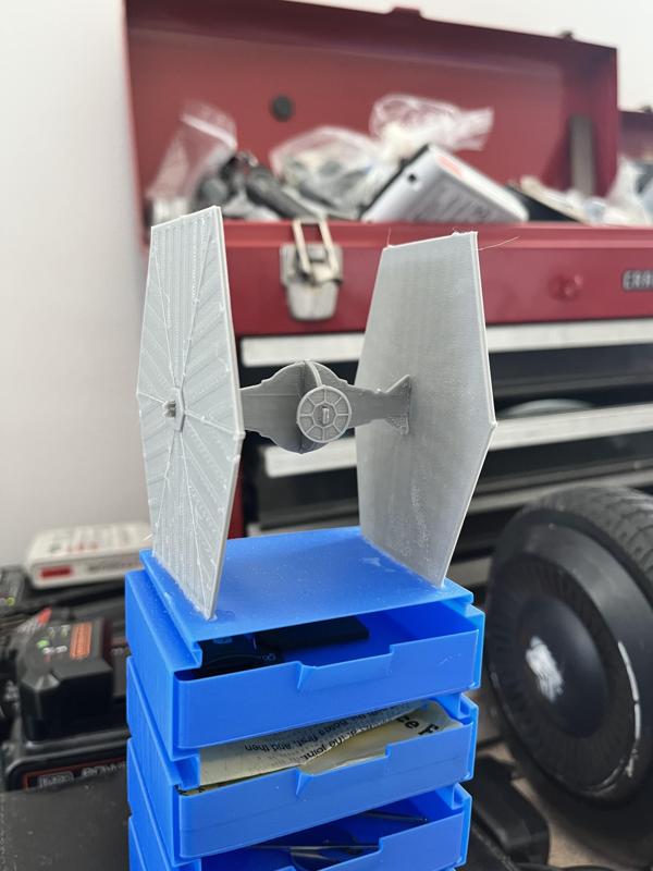 Tie Fighter Kit Card