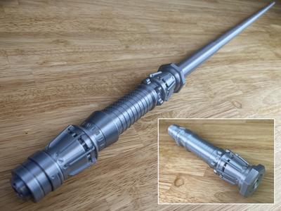Rey’s Print-in-Place Collapsing Lightsaber