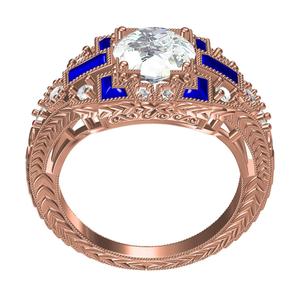 Beautiful Art Deco Engagement Ring