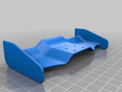 WLToys 144001 rear wing