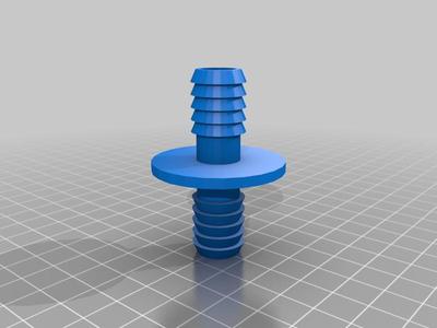 Ribbed Flanged hose connectors