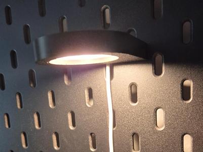 Lamp Holder for IKEA Skådis (Lamp Kit 001)