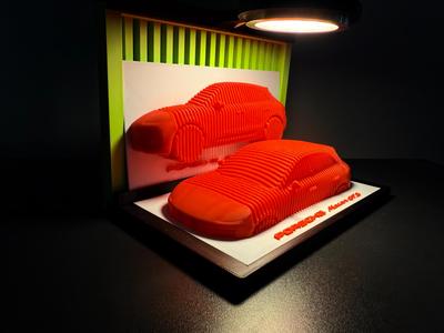 Porsche Macan GTS - Layered Car model!
