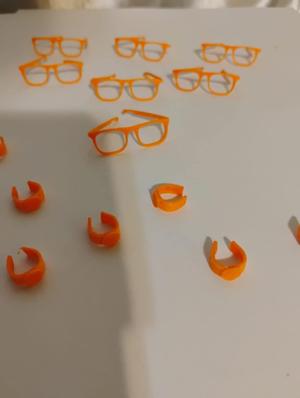 watch and glasses for Barbie