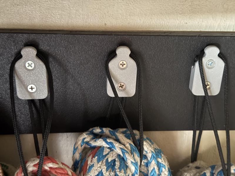 Cord, Rope, or Line Hanger