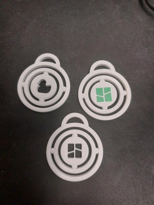 Key chain spinning Bambulab