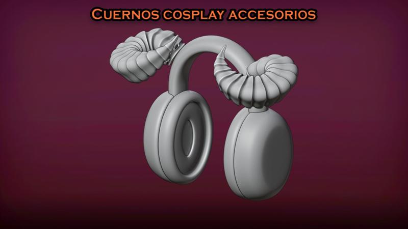 Horns Demon / Horns of demon cosplay headset accessories 11
