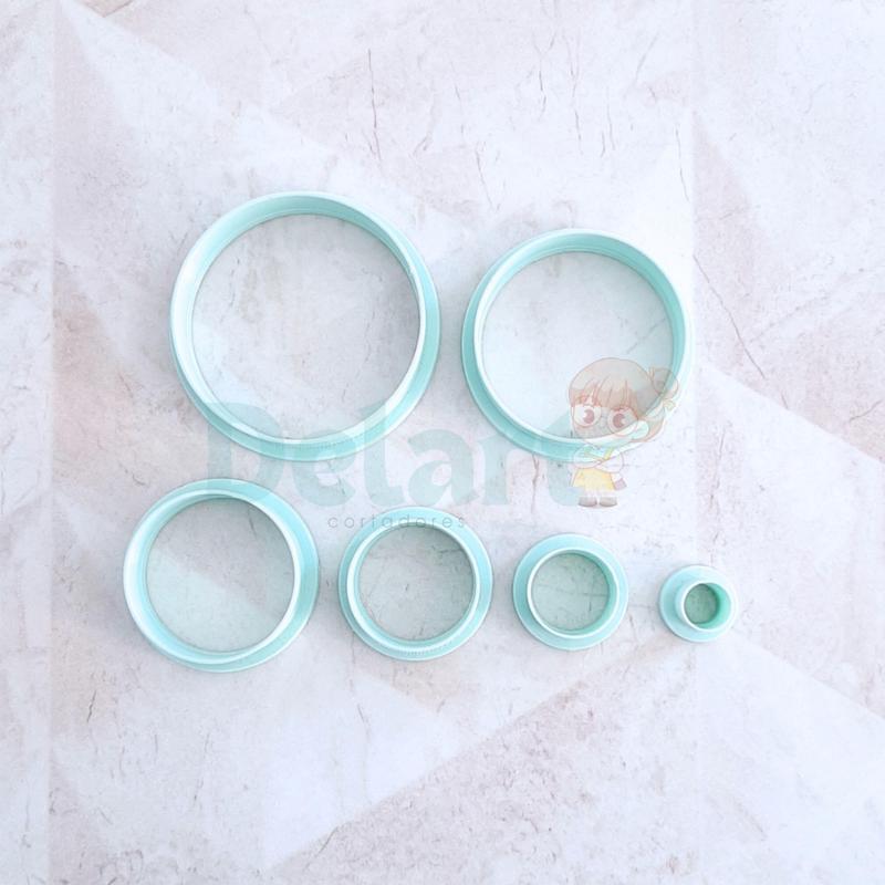 Circle Cookie Cutter - round - Polymer Clay