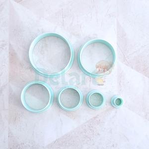 Circle Cookie Cutter - round - Polymer Clay