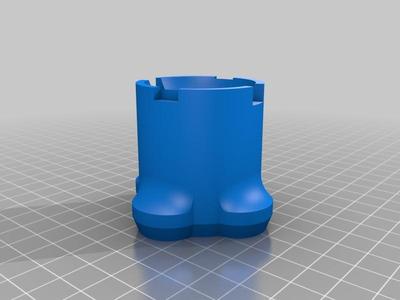 Flushmount pool eyeball removal tool
